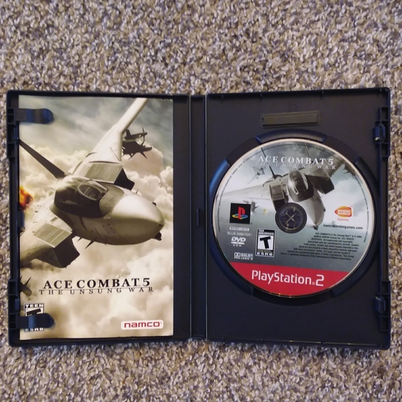 PlayStation 2 Greatest Hits Ace Combat 5 The Unsung War video Game - Picture 3 of 3
